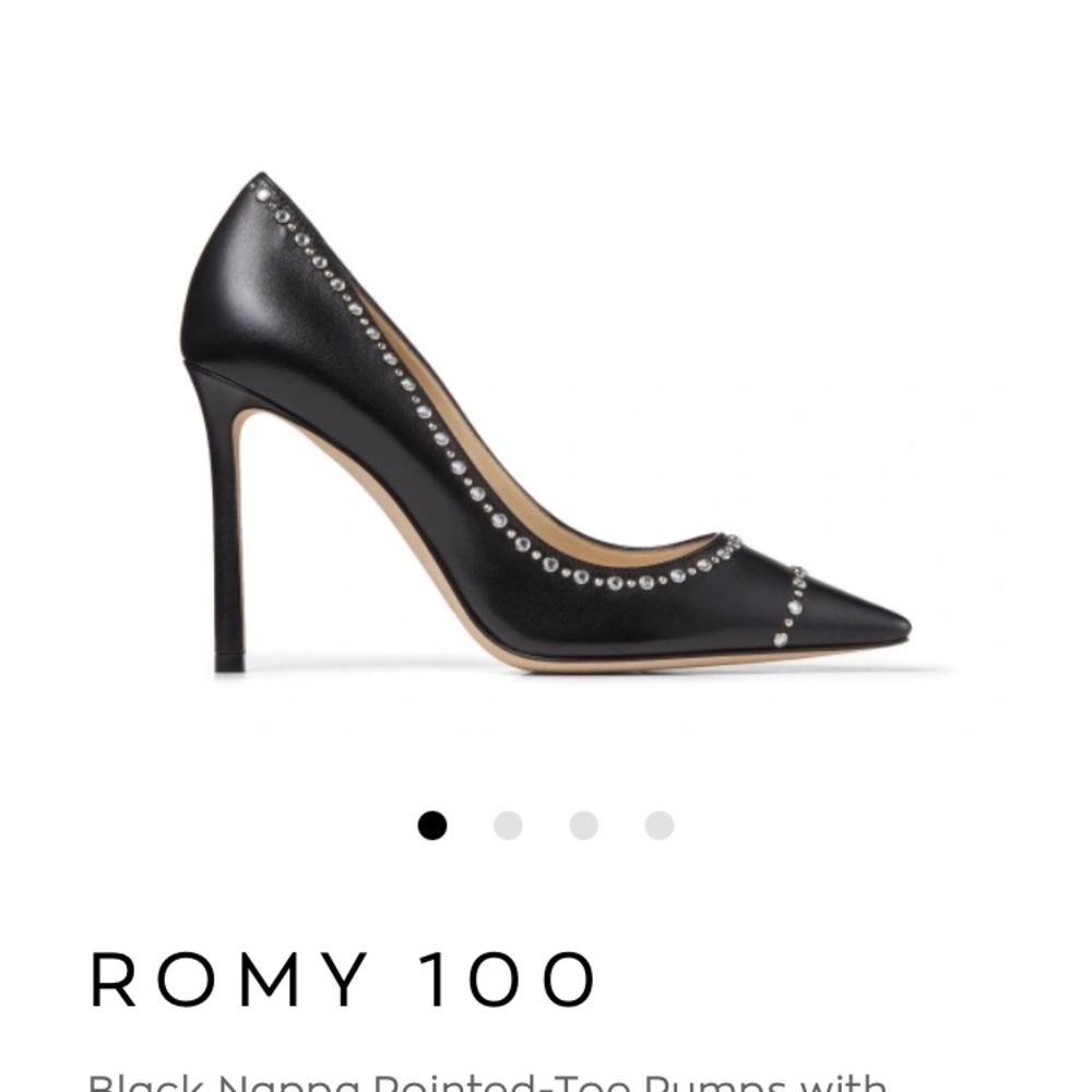 Jimmy choo romy heels worn once